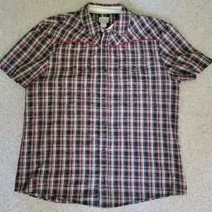 Buffalo by David Bitton men's plaid shirt